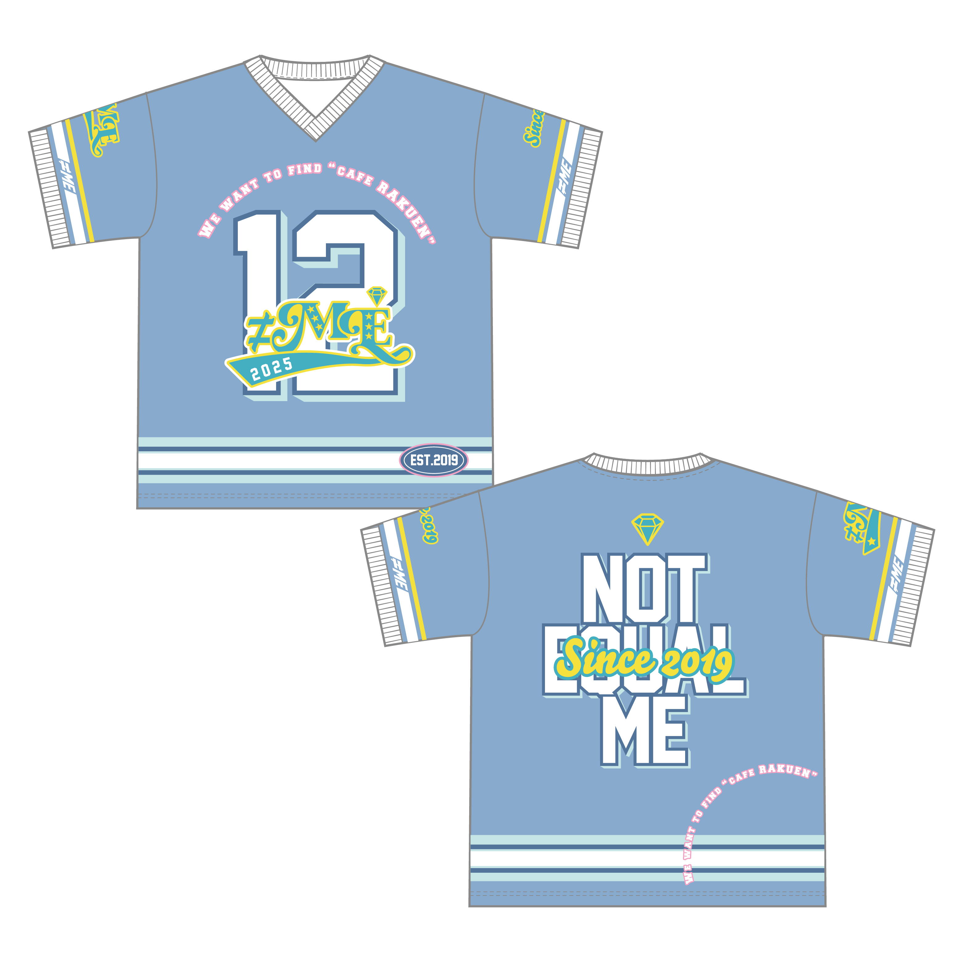 メンバーカラーユニフォームTシャツ 尾木波菜