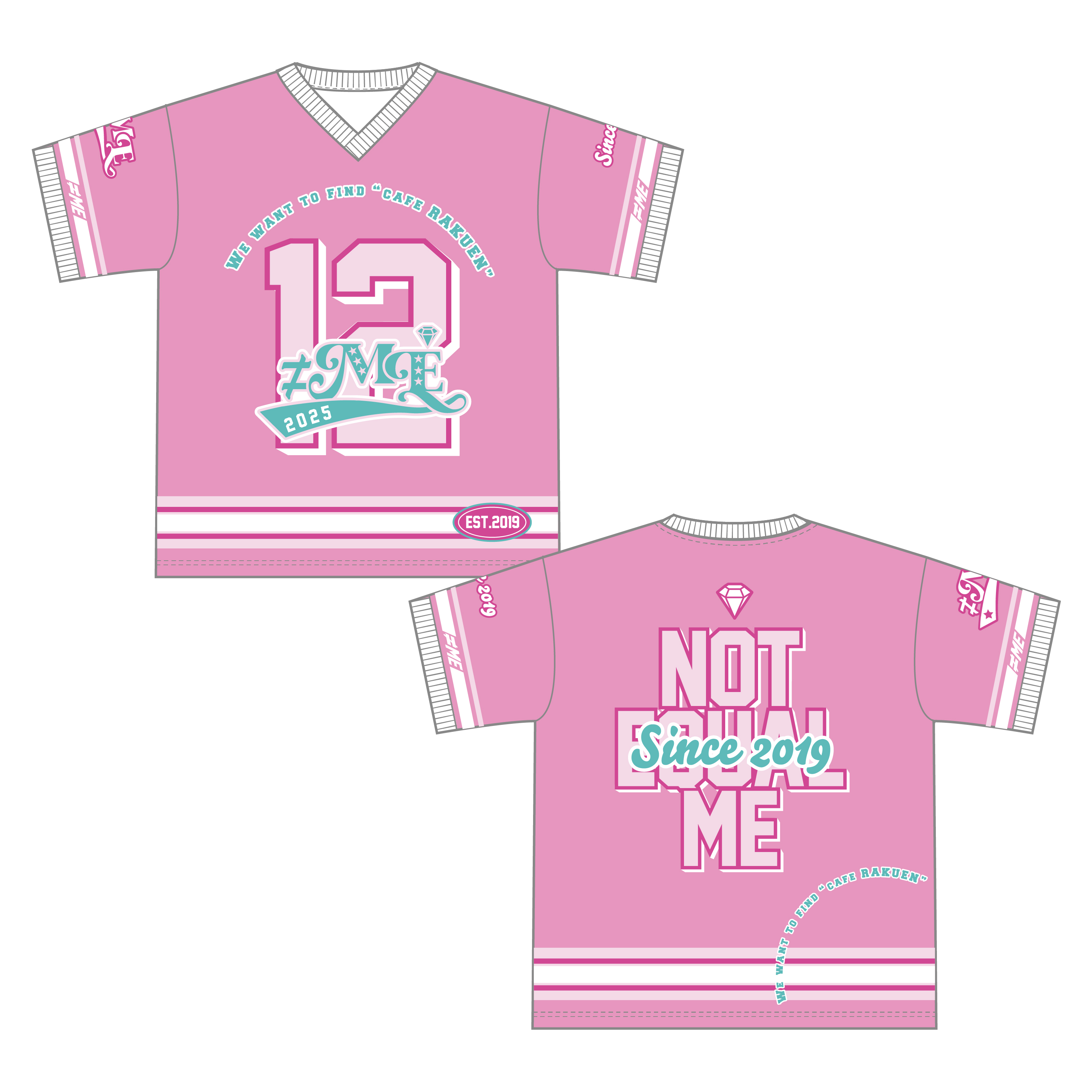 メンバーカラーユニフォームTシャツ 櫻井もも