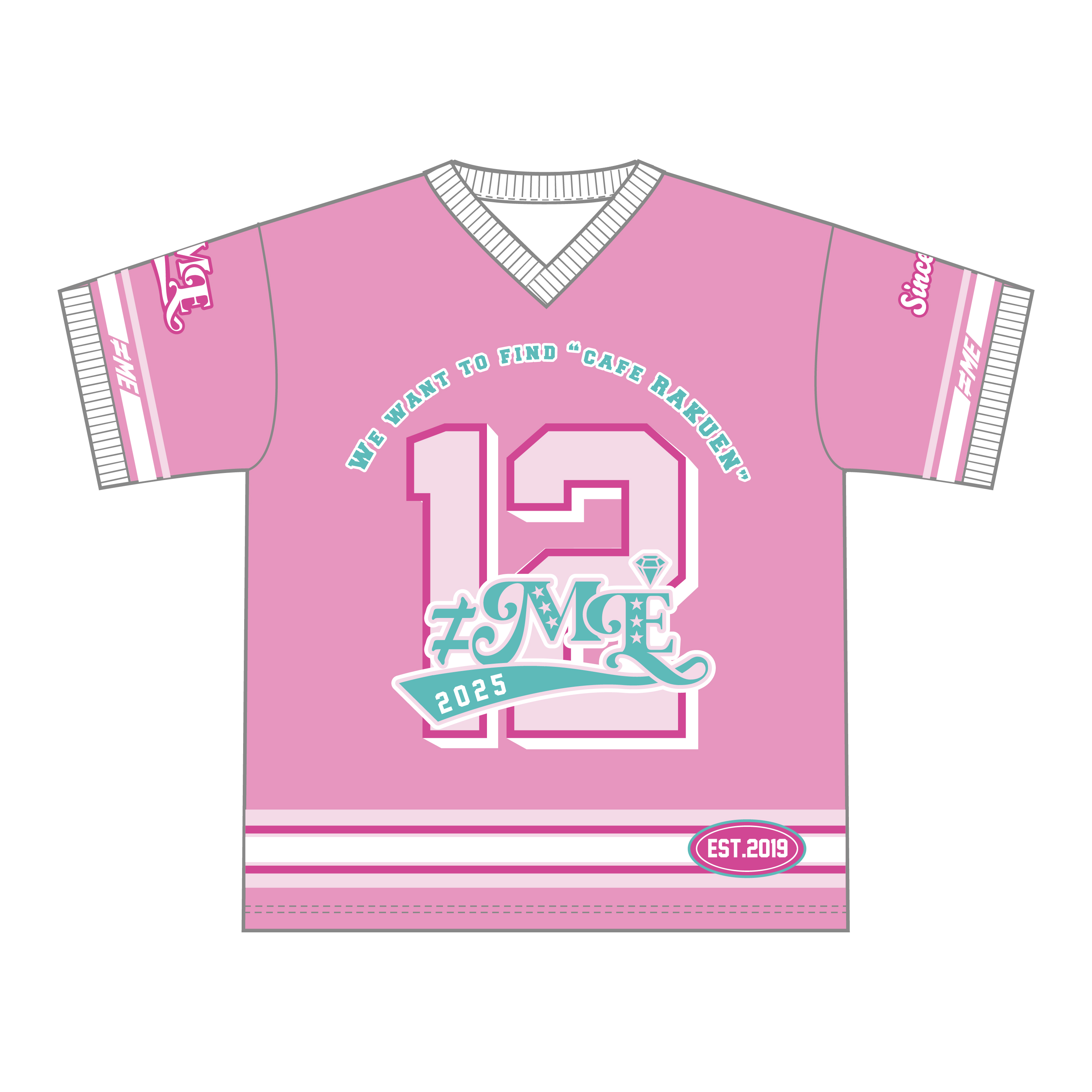 メンバーカラーユニフォームTシャツ 櫻井もも