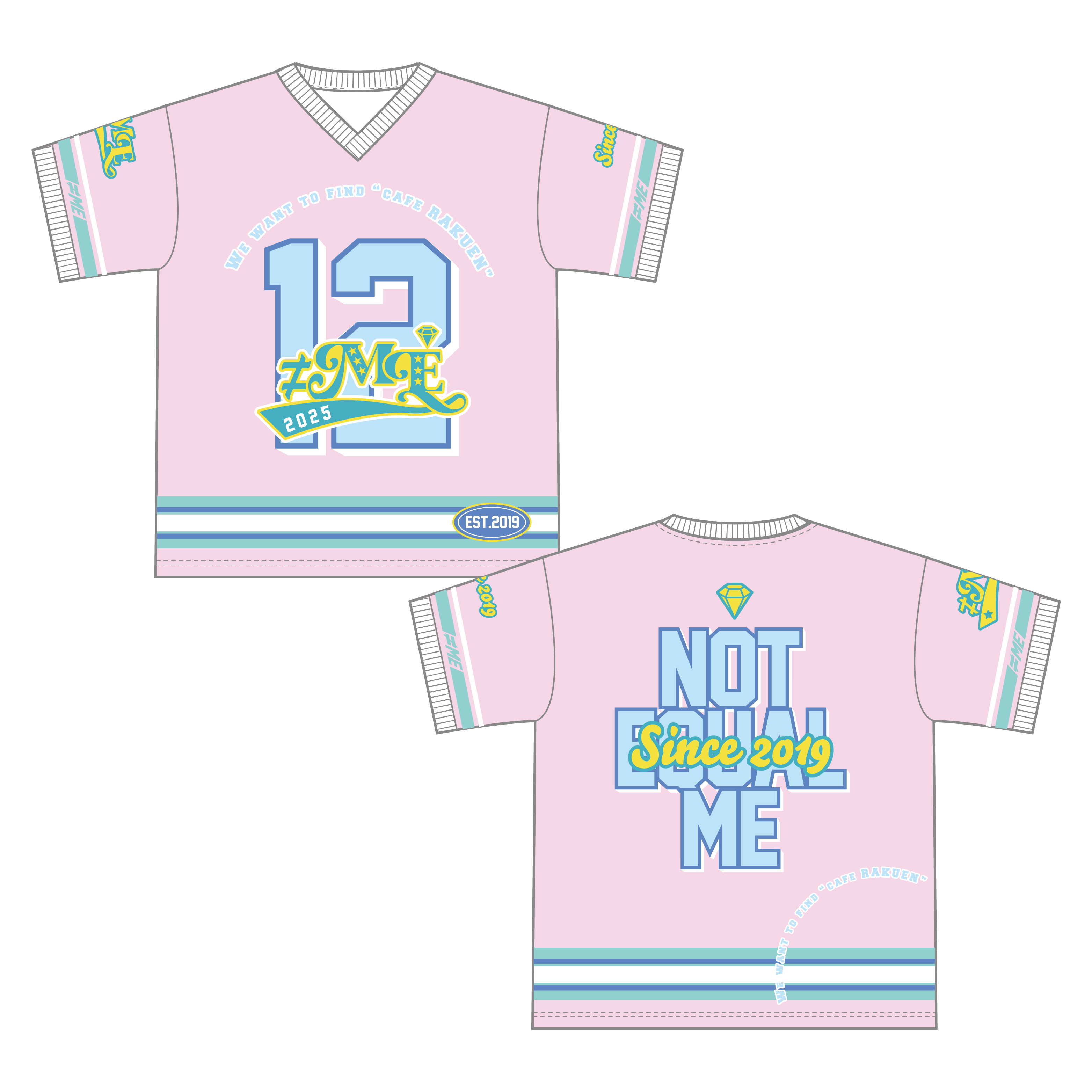 メンバーカラーユニフォームTシャツ 鈴木瞳美