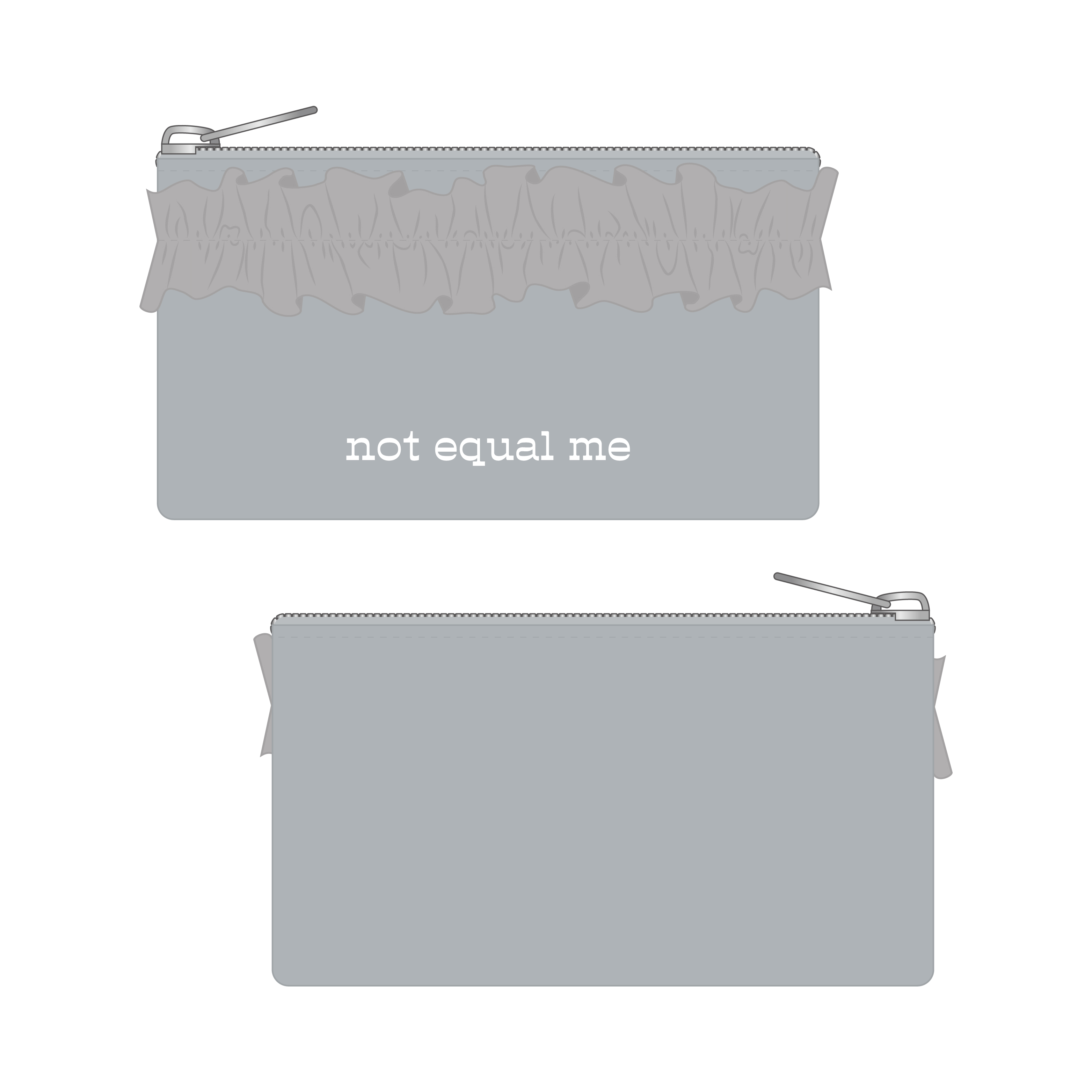 「モブノデレラ/神様の言うとーり！」フリルポーチ