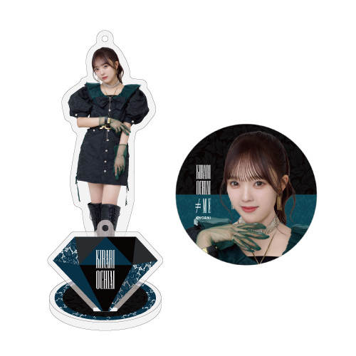 アクリルスタンドキーホルダー＆缶バッジセット（「Marcato」衣装）