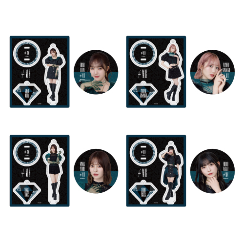 アクリルスタンドキーホルダー＆缶バッジセット（「Marcato」衣装）