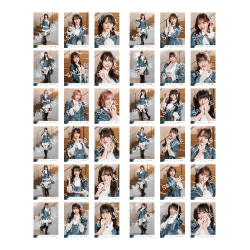 生写真セット（「神様の言うとーり！」歌唱衣装②）