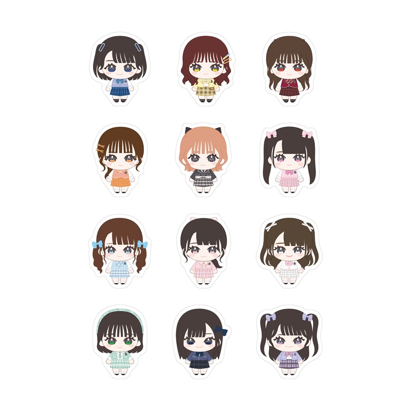 ≠ME フレークシールセット（ぬいぐるみイラスト）