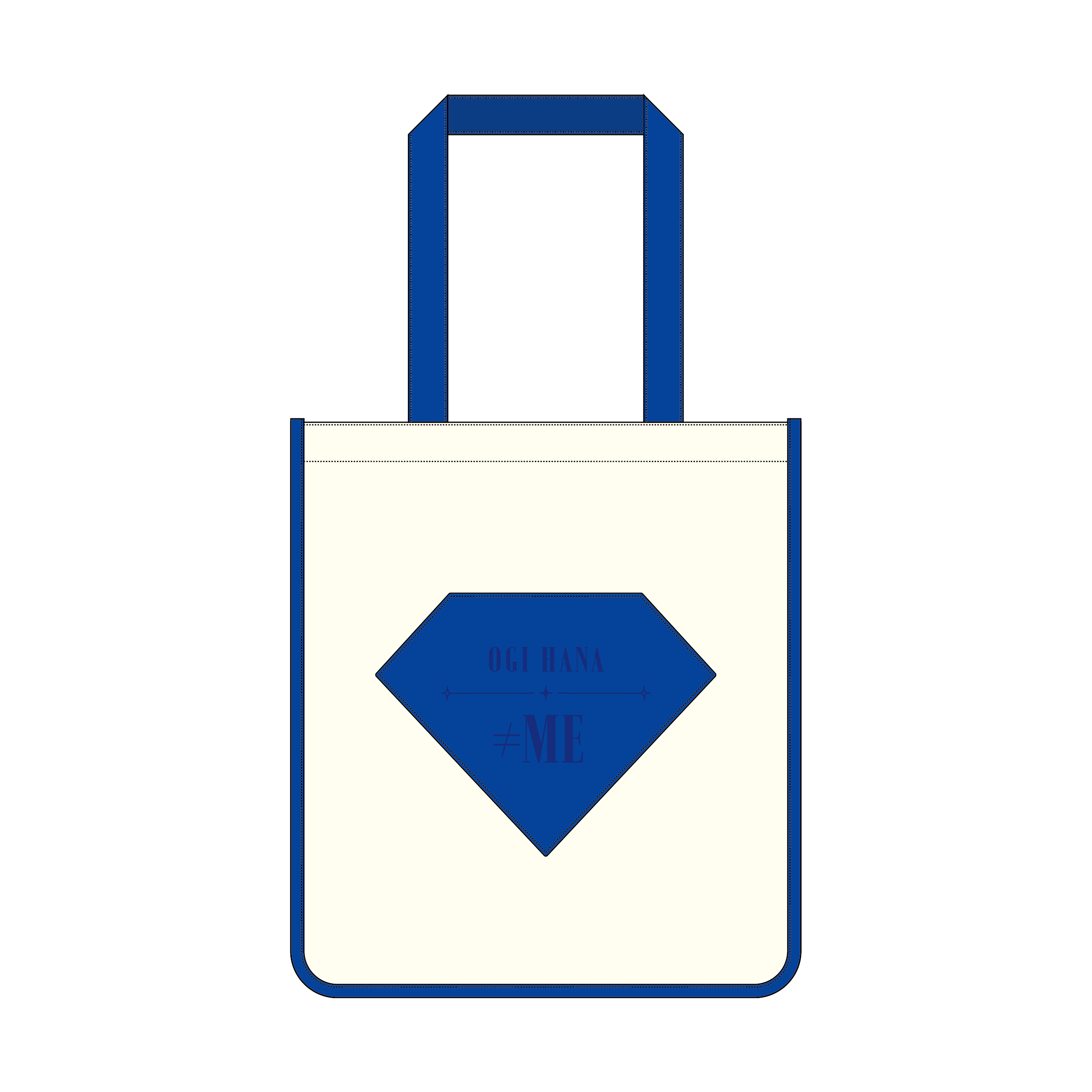 【FC限定】≠ME 個別スクエアトートバッグ