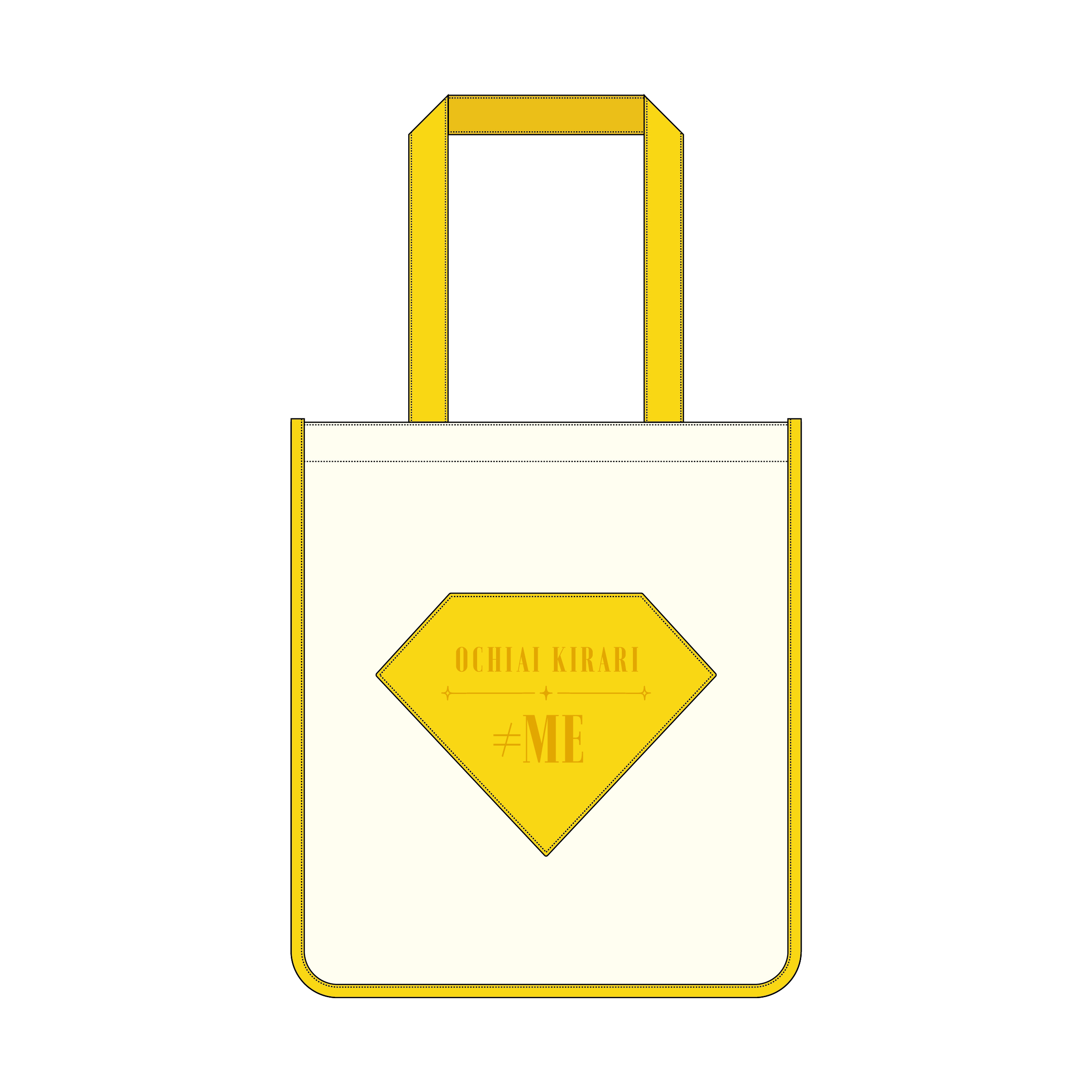 【FC限定】≠ME 個別スクエアトートバッグ