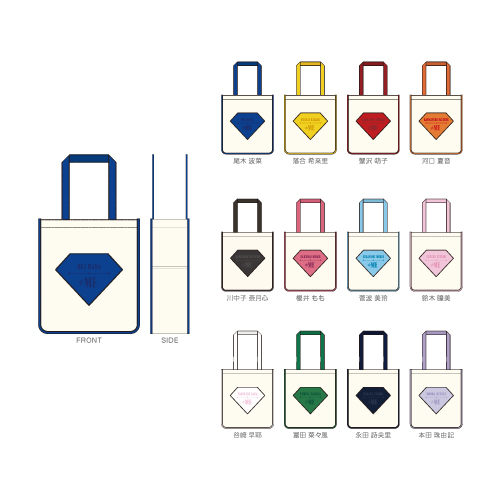 【FC限定】≠ME 個別スクエアトートバッグ