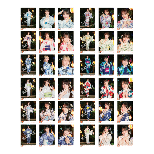 生写真セット（「君を見かけた」衣装）