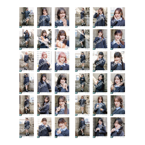 生写真セット（「モブノデレラ/神様の言うとーり！」ジャケット衣装②）