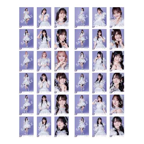 生写真セット（「モブノデレラ」歌唱衣装②アザーカット）