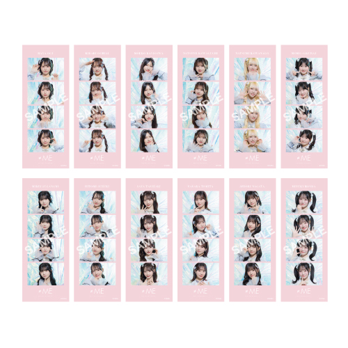 ≠ME 4カットフォトカード vol.2