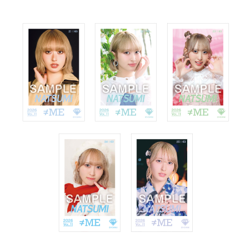 ≠ME ミニフォトカード Vol.11