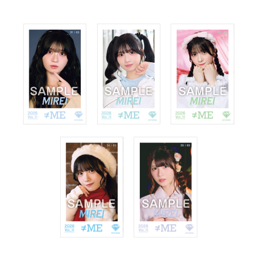 ≠ME ミニフォトカード Vol.11