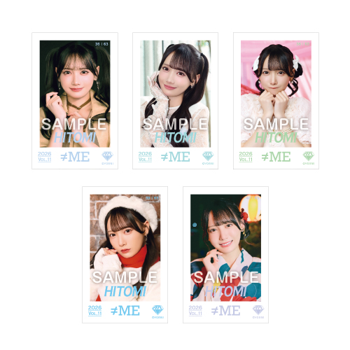 ≠ME ミニフォトカード Vol.11