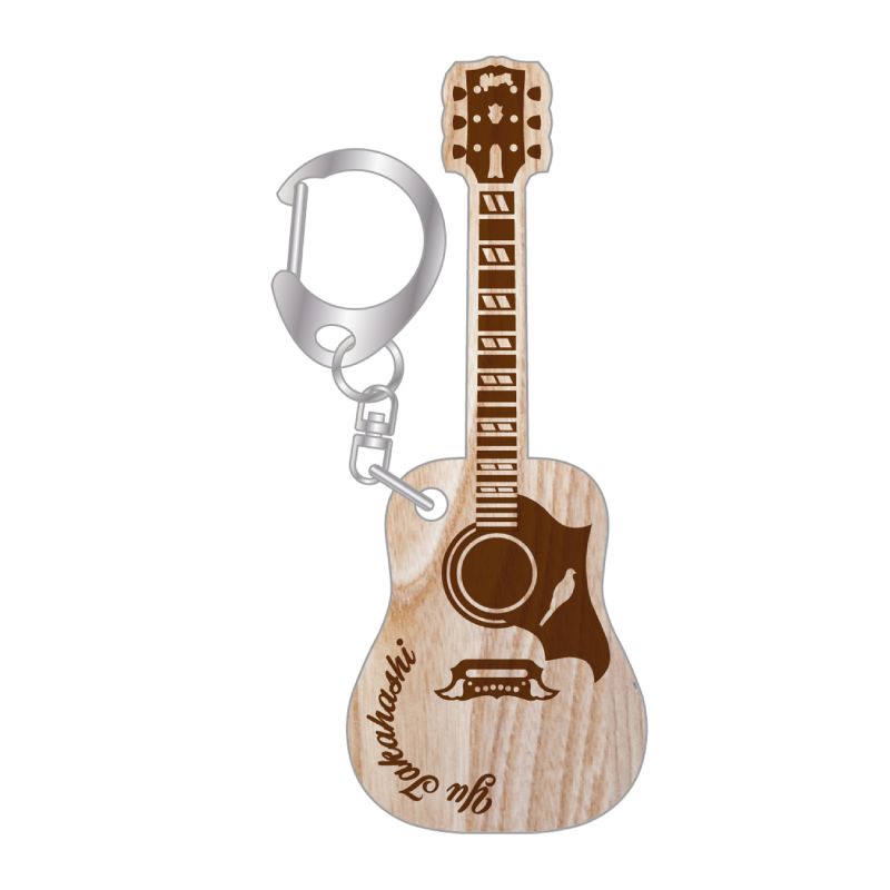 【弾き語り続ける人間展2025】秋田杉キーホルダー