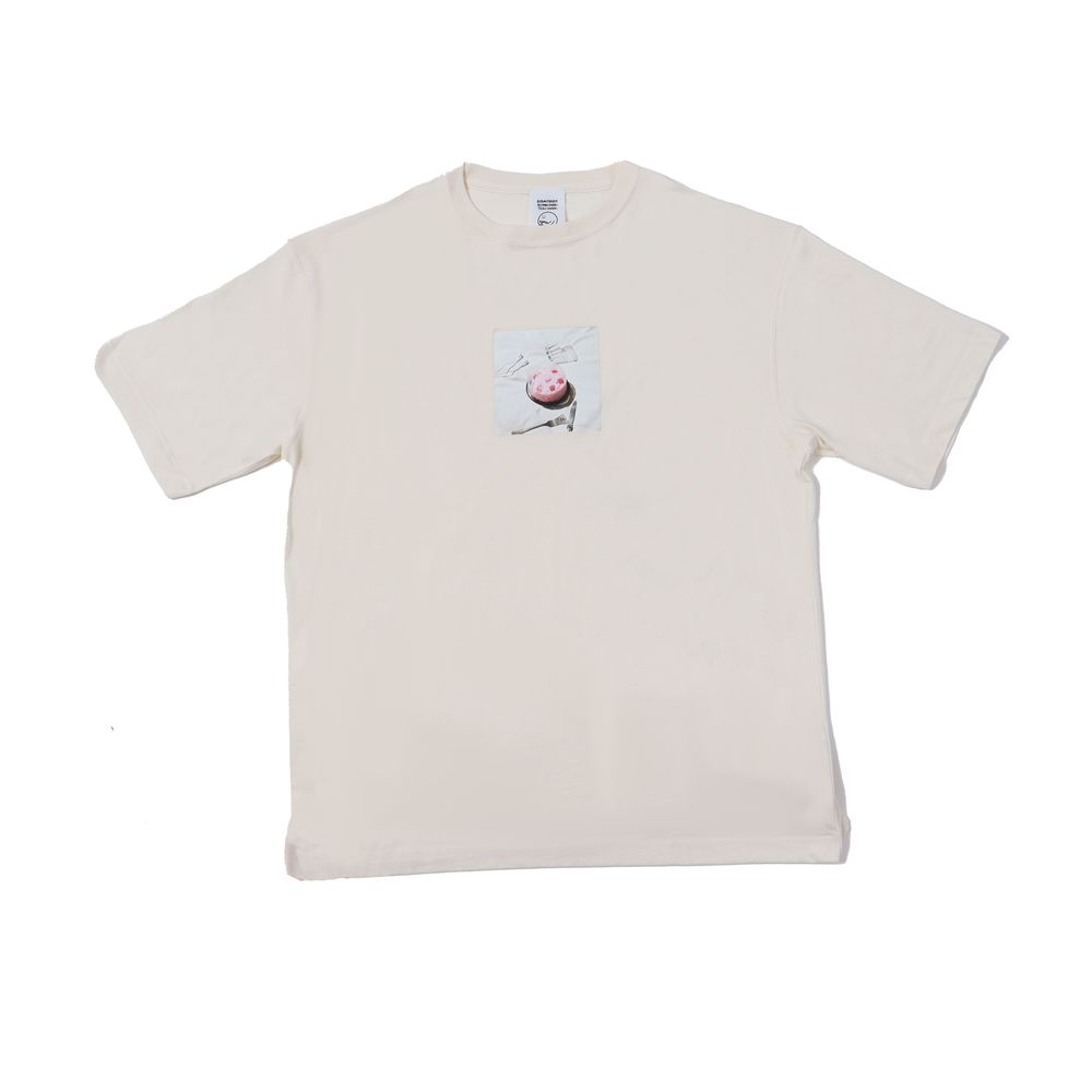 潰れたケーキさんTシャツ