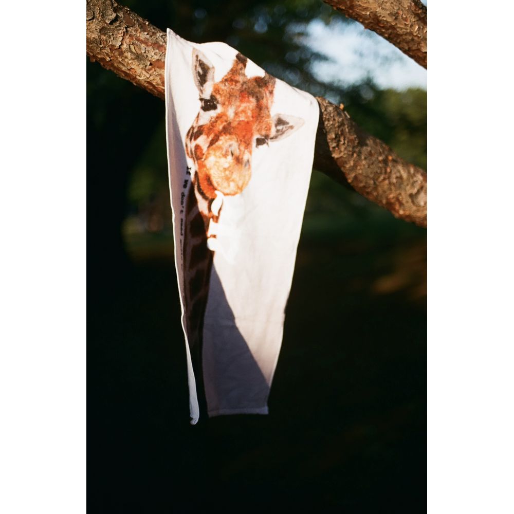 キリンさんタオル