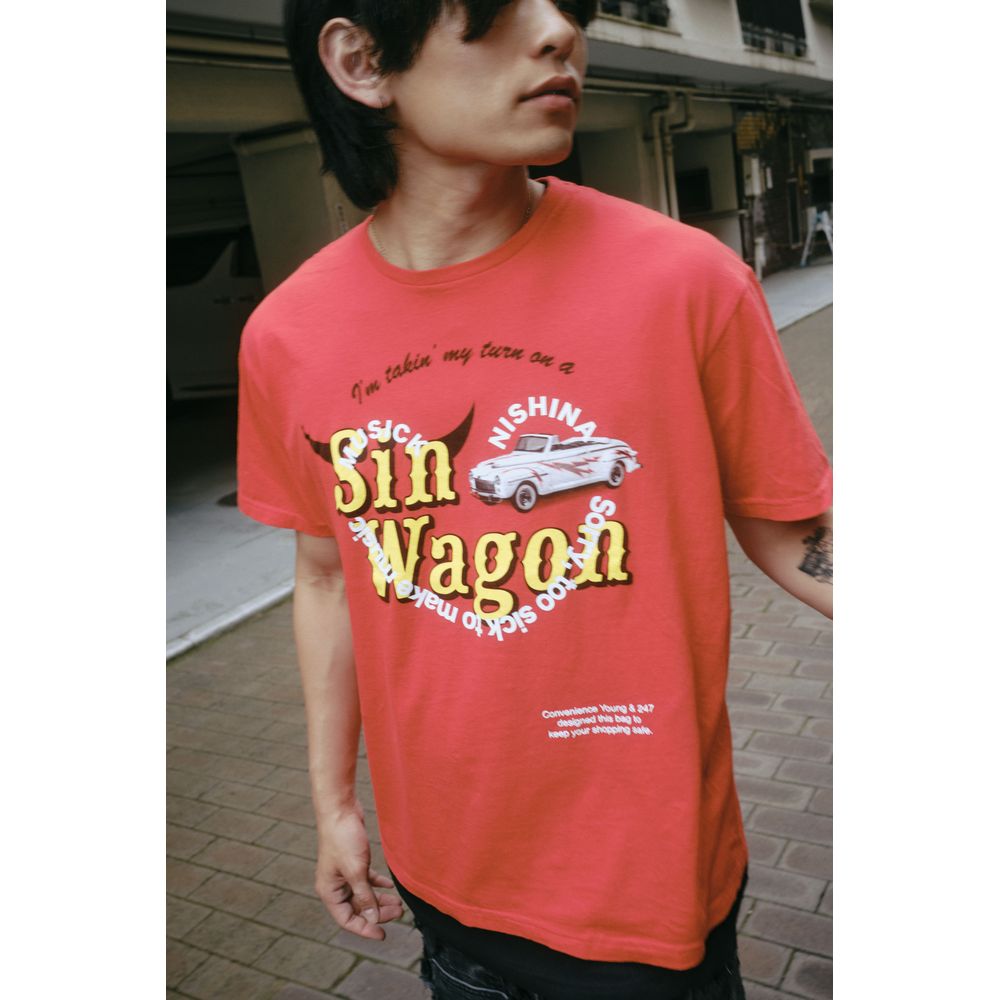 MUSICK smile used t-shirt(ランダム)