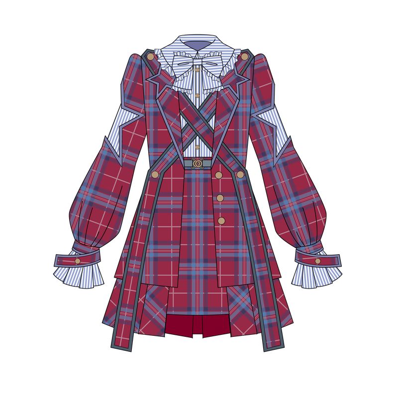 ≠ME 衣装キーホルダー(まほろばアスタリスク)