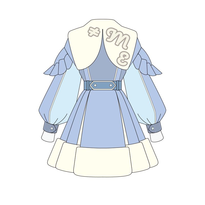 ≠ME 衣装キーホルダー(はにかみショート)