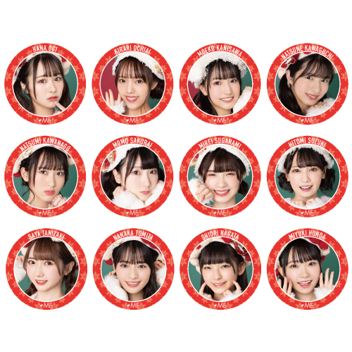 ランダム缶バッジ(サンタ衣装)