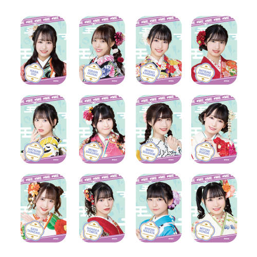 ランダム缶バッジ(振袖)