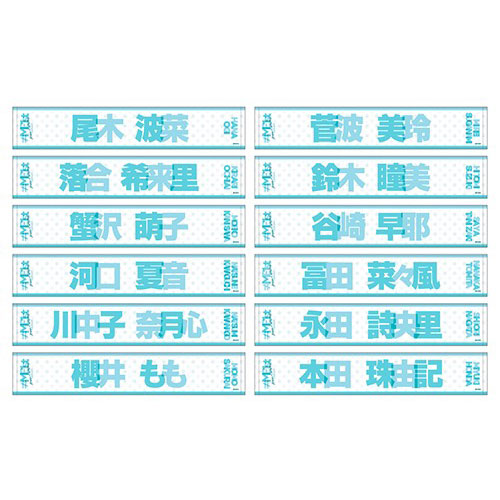 【通常配送】1stコンサート個別マフラータオル