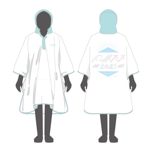 【会場受取】 ≠ME　イコノイフェスレインポンチョ