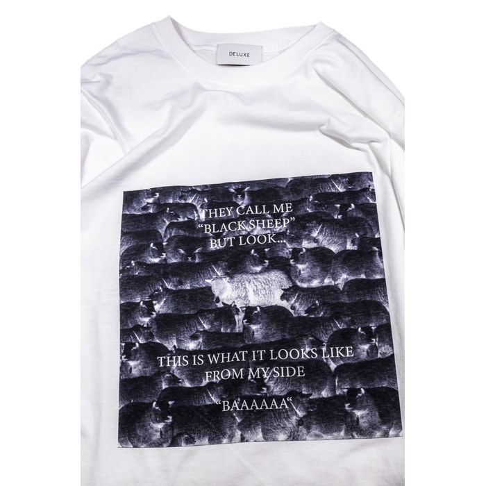 Nulbarich×DELUXE “Black Sheep” long sleeve T-shirts
