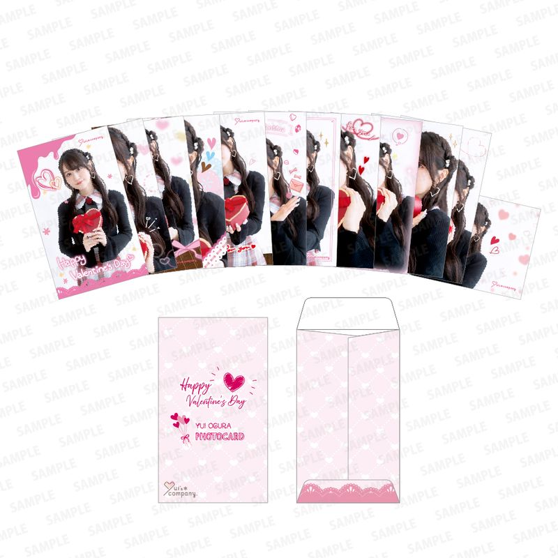 【小倉 唯】ゆいこむ フォトカードセット(2025年バレンタインver.ゆい社長)12枚セット