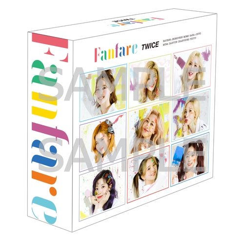 「Fanfare」(初回限定盤B+通常盤+ONCE JAPAN限定盤)