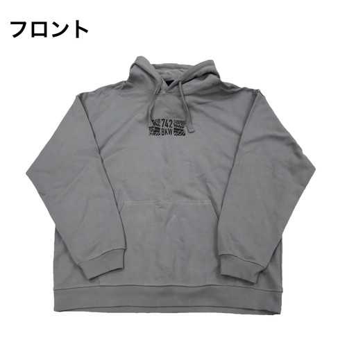 デジカモプルオーバーパーカー/ライトグレー