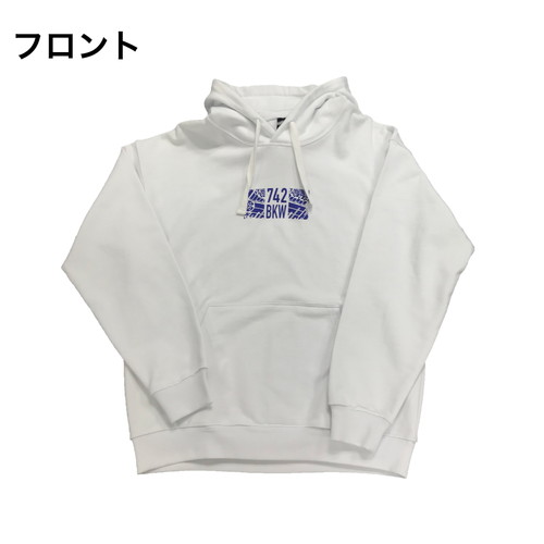 デジカモプルオーバーパーカー/ホワイト