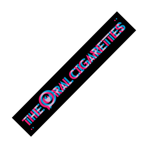 アナグリフマフラータオル/ブラック