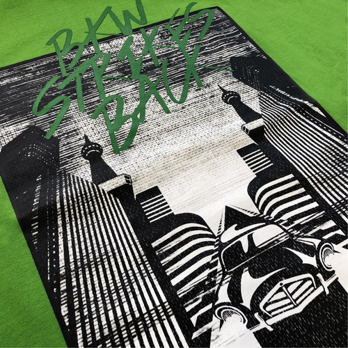 BKW STRIKES BACK ロンT/モスグリーン