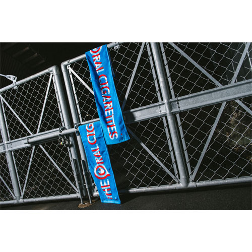 アナグリフマフラータオル/ブルー