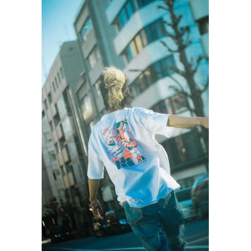 YOU MAY SMOKE Tシャツ/ホワイト