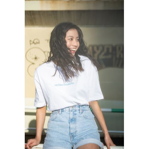 YOU MAY SMOKE Tシャツ/ホワイト