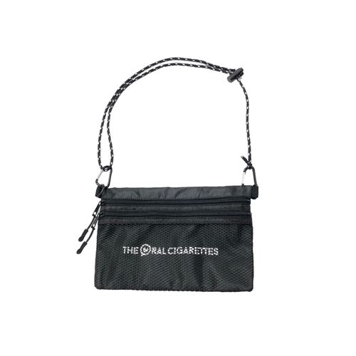 目玉ロゴメッシュサコッシュ