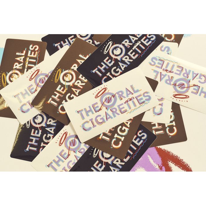 クレヨンしがちゃん目玉ロゴステッカーセット