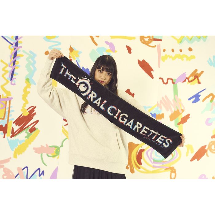 クレヨンしがちゃん目玉ロゴマフラータオル