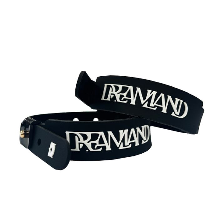 DREAMLAND LOGO Rubber Wristband/ブラック