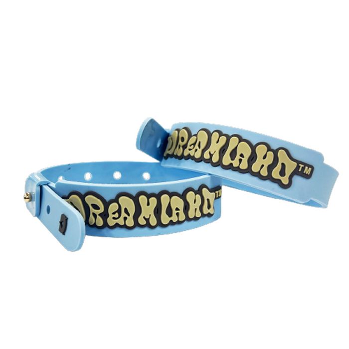 DREAMLAND LOGO Rubber Wristband/ライトブルー