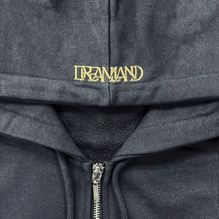 DREAMLAND LOGO Zipup Hoodie/チャコール