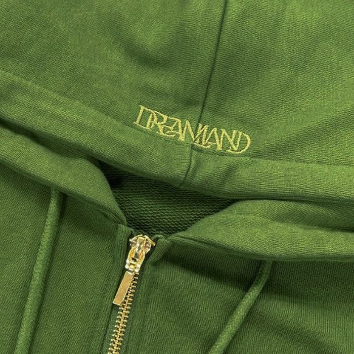 DREAMLAND LOGO Zipup Hoodie/カーキ