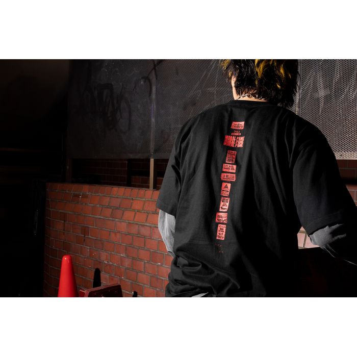 MORAL PANIC ツアーTシャツ/ブラック
