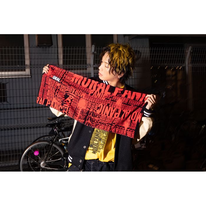 MORAL PANIC ツアーフェイスタオル/ブラック