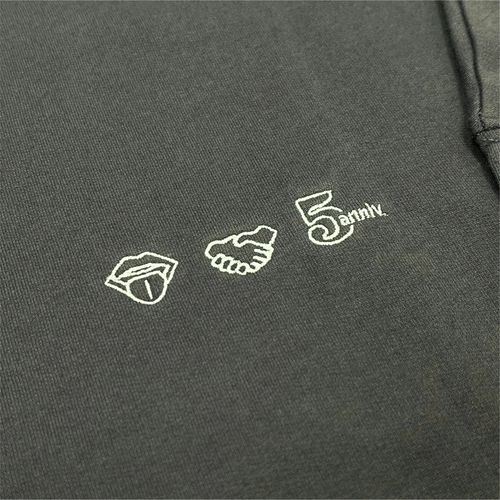 5th anniv.プレパスウェットロンT/スレート