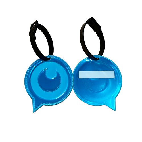 目玉ラゲッジタグ/ライトブルー